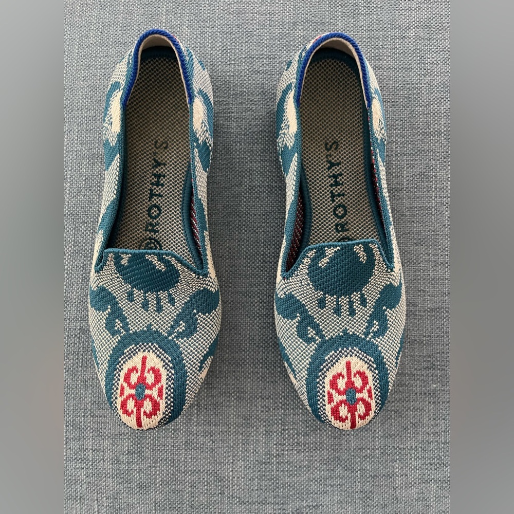 Rothy's ikat flats